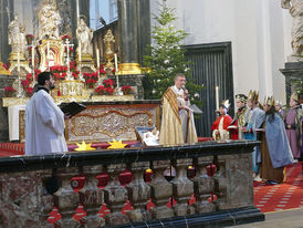 Diözesale Aussendung der Sternsinger im Hohen Dom zu Fulda (Foto:Karl-Franz Thiede)